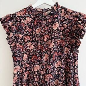 Ulla Johnson Multicolor Floral Blouse